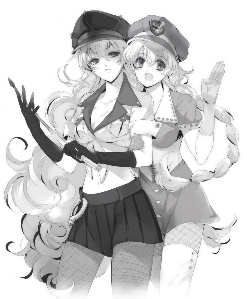 nia teppelin and antispiral nia (tengen toppa gurren lagann) drawn by kanke_(yonkuma)