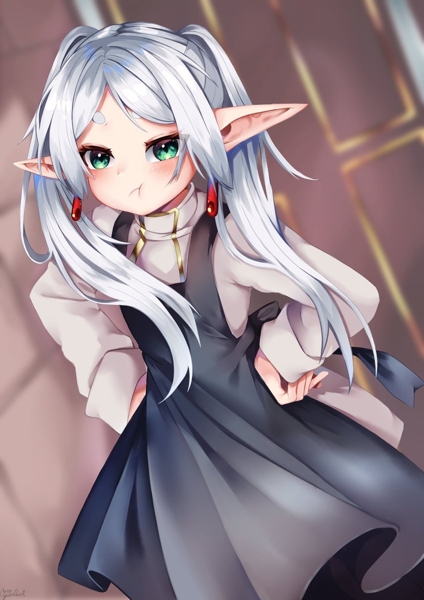 frieren (sousou no frieren) drawn by cyan_paint
