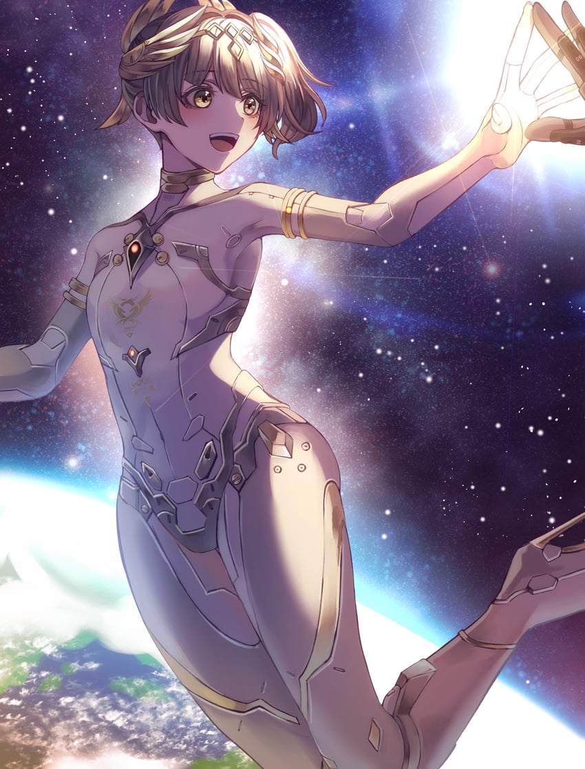 nanami and nanami: starfarer (punishing: gray raven) drawn by toi_pngr