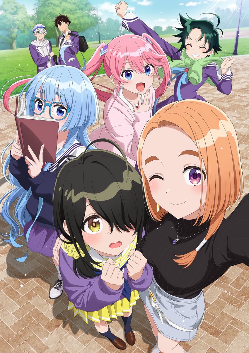 shiunji seiha, shiunji banri, shiunji kotono, shiunji ouka, shiunji minami, and 2 more (shiunji-ke no kodomotachi) drawn by mutou_miki