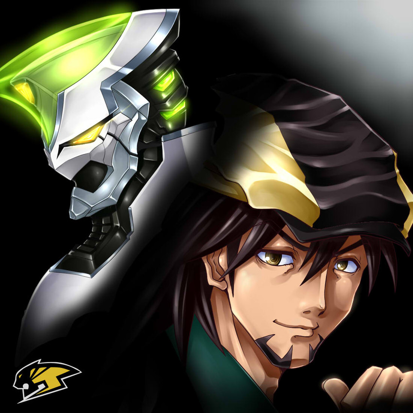 kaburagi t. kotetsu and wild tiger (tiger & bunny) drawn by gao_(naodayo)