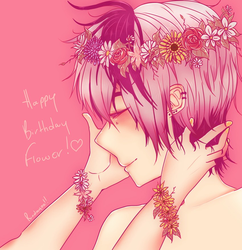 flower (vocaloid) drawn by rinday00