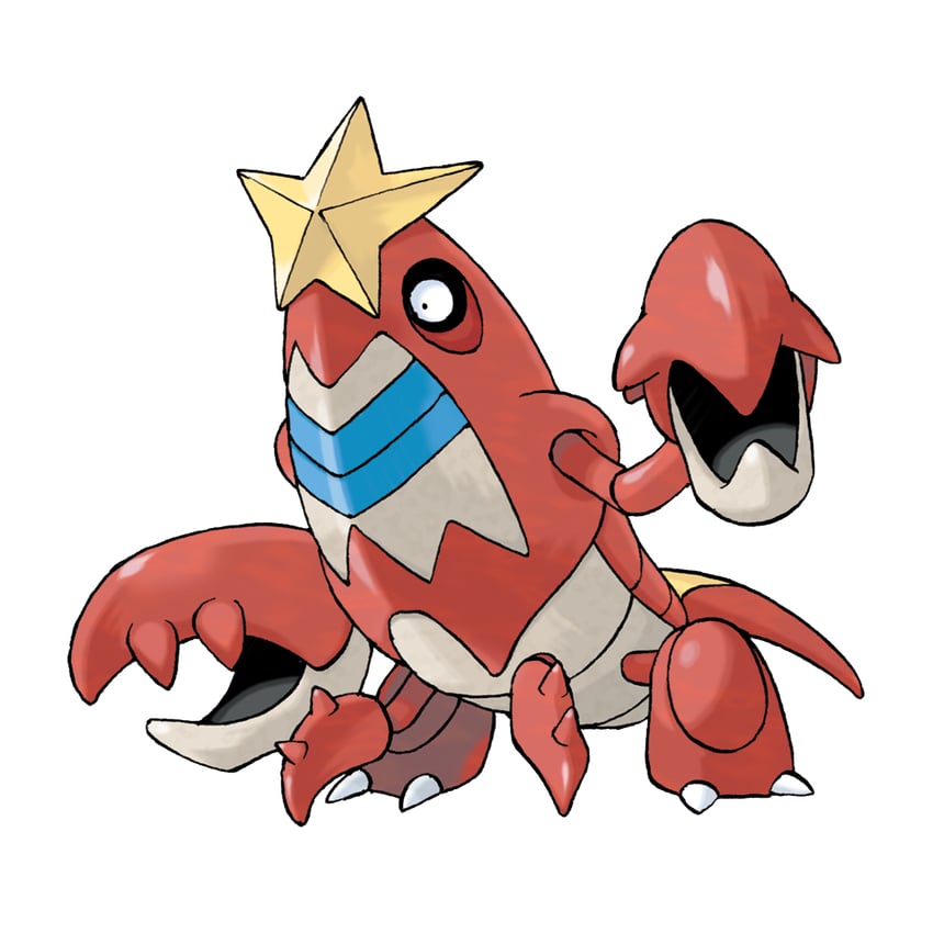 crawdaunt (pokemon and 1 more) drawn by sugimori_ken