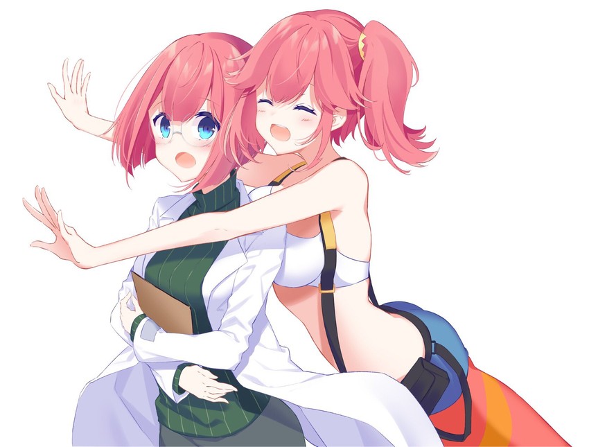 aina ardebit and heris ardebit (promare) drawn by kisaragi_yuri