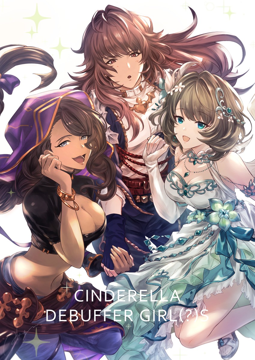 takagaki kaede, yurius, and tabina (idolmaster and 2 more) drawn by yotsubaya