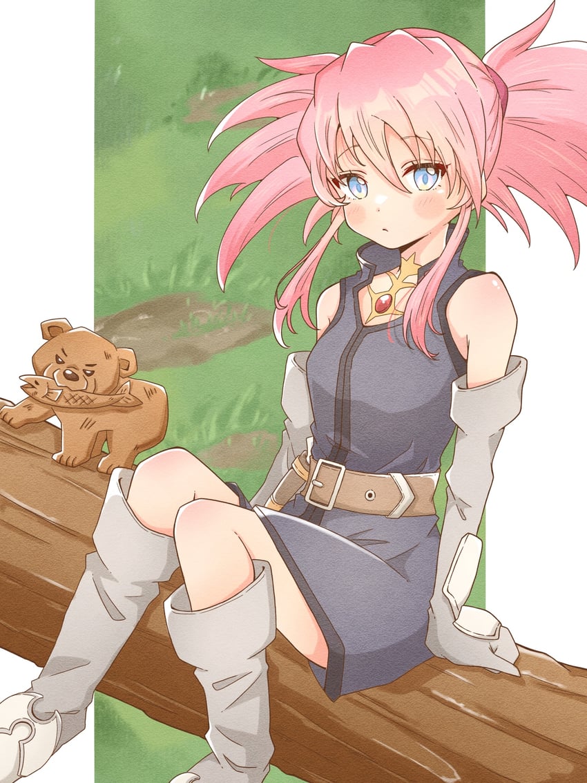 presea combatir (tales of and 1 more) drawn by kazunokoumaa_(mymyabyss)