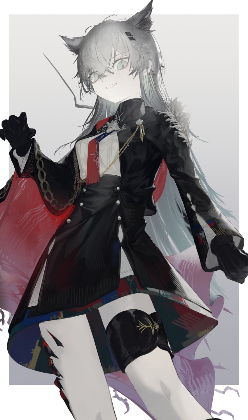lappland and lappland the decadenza (arknights) drawn by nero_(nero_nyam)