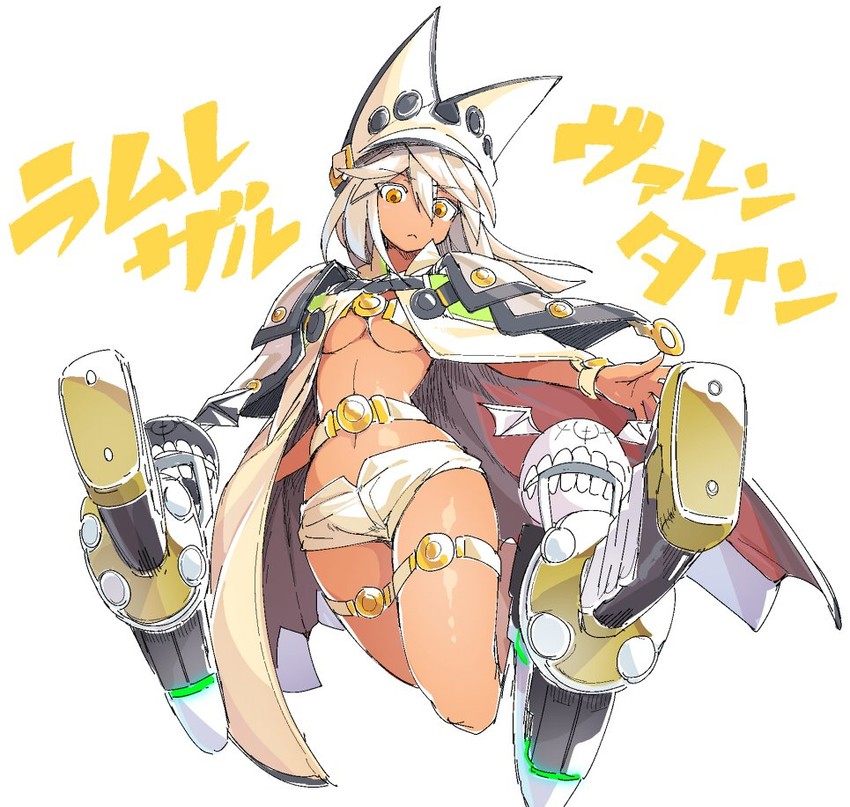 ramlethal valentine (guilty gear and 1 more) drawn by magenta_(atyana)