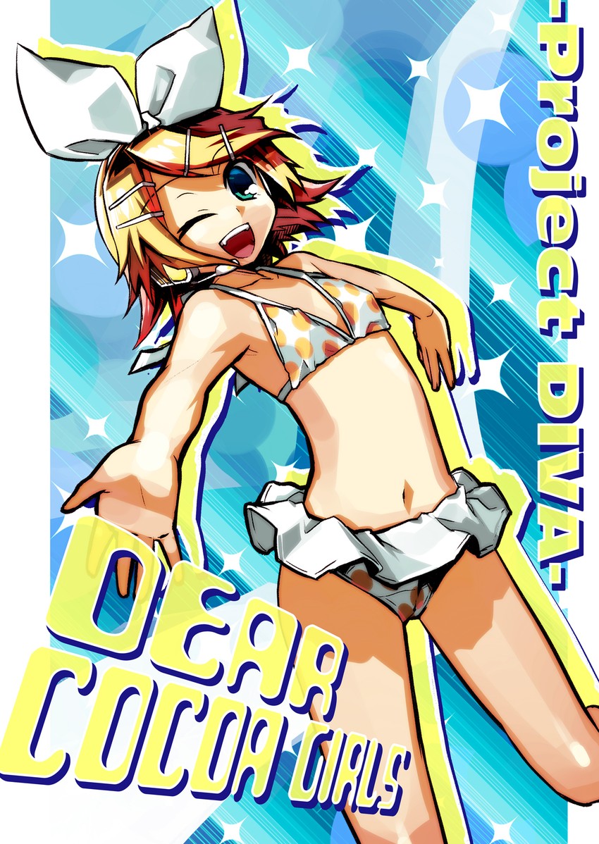 kagamine rin (vocaloid and 1 more) drawn by negi_(ulog'be)