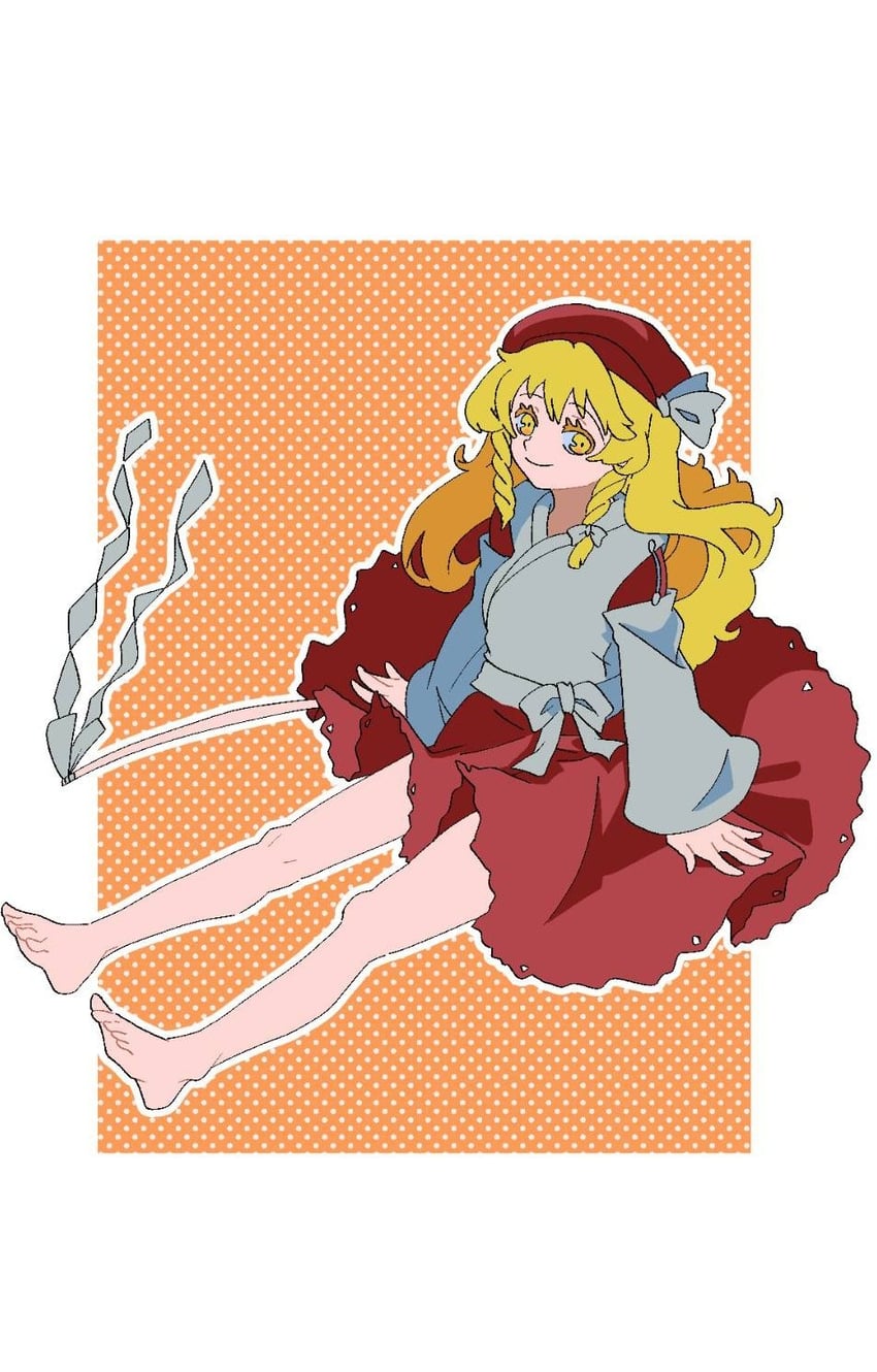 hourai girl (touhou and 1 more) drawn by shizuku_hky