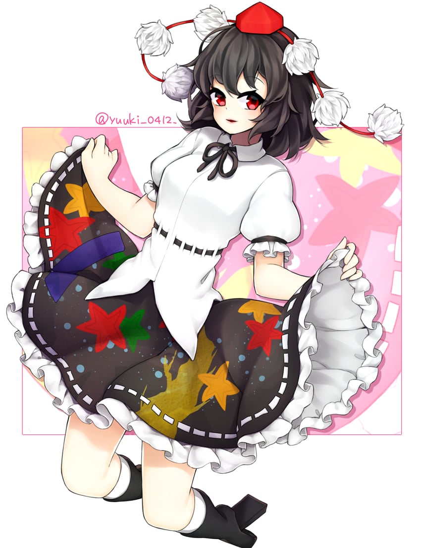shameimaru aya (touhou and 1 more) drawn by youji_(ohudousann)
