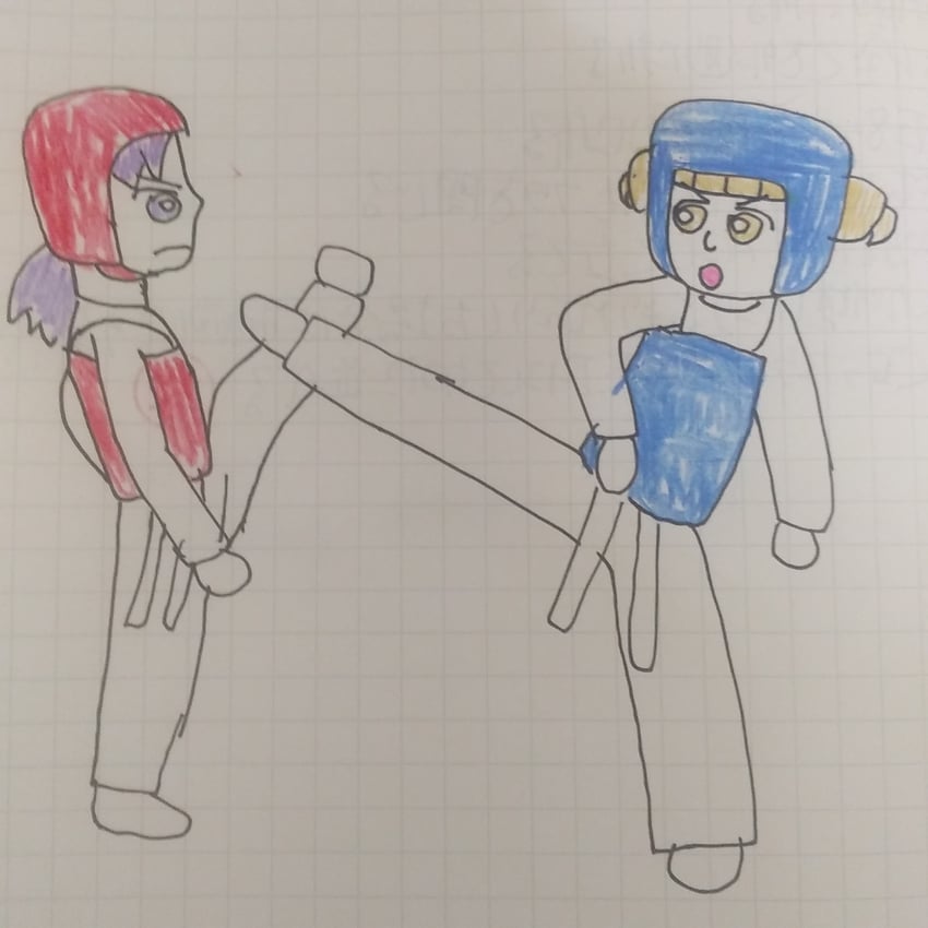 yotsuba alice and hikawa iona (precure) drawn by syuto-purosupi2013-com