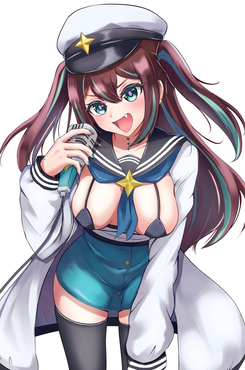 akoya matama and loco musica (mahou shoujo ni akogarete) drawn by sora-wo-tomo