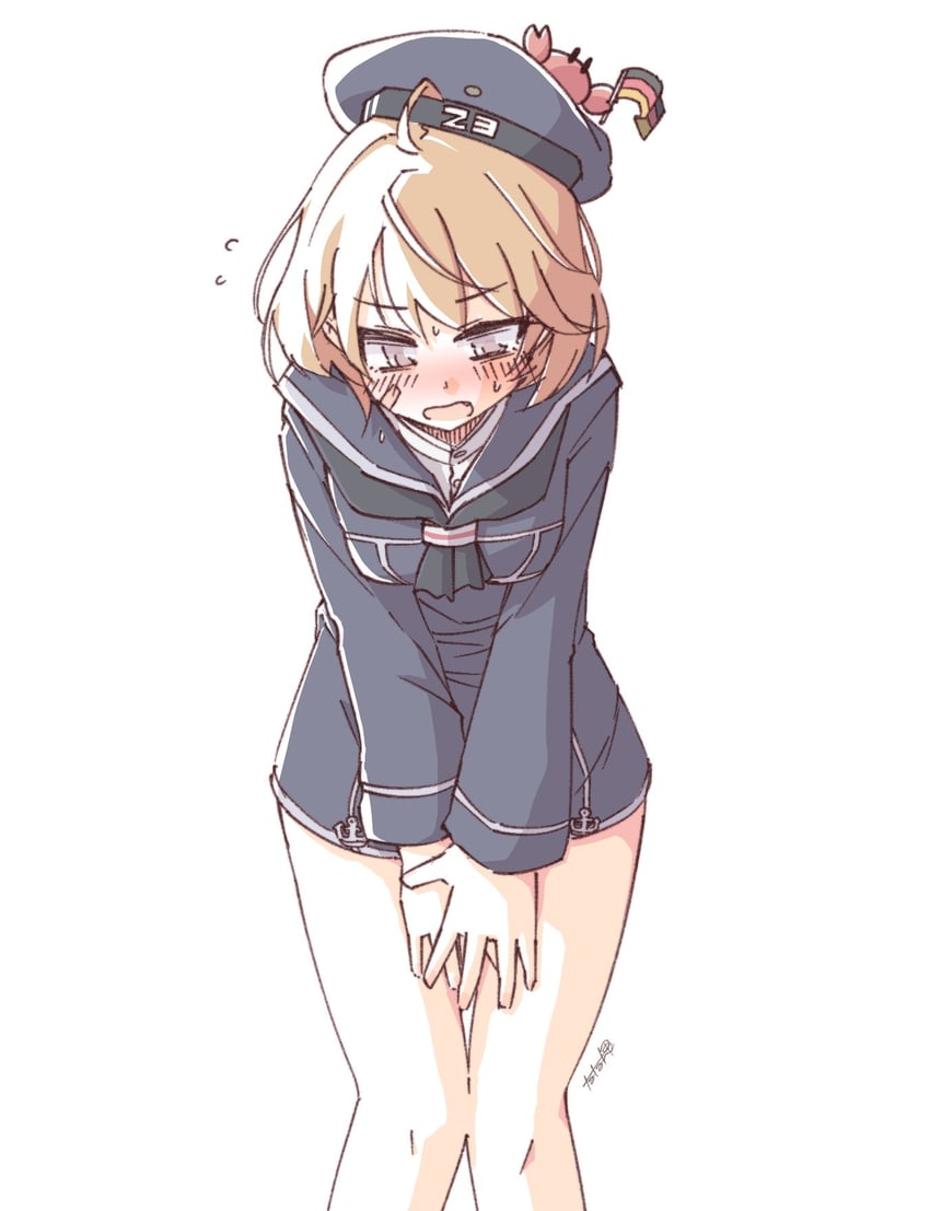 oboro and z3 max schultz (kantai collection) drawn by tatahai