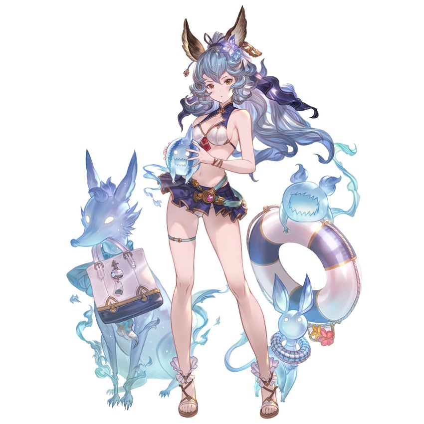 ferry, nicola, fugee, geegee, and beppo (granblue fantasy) drawn by minaba_hideo