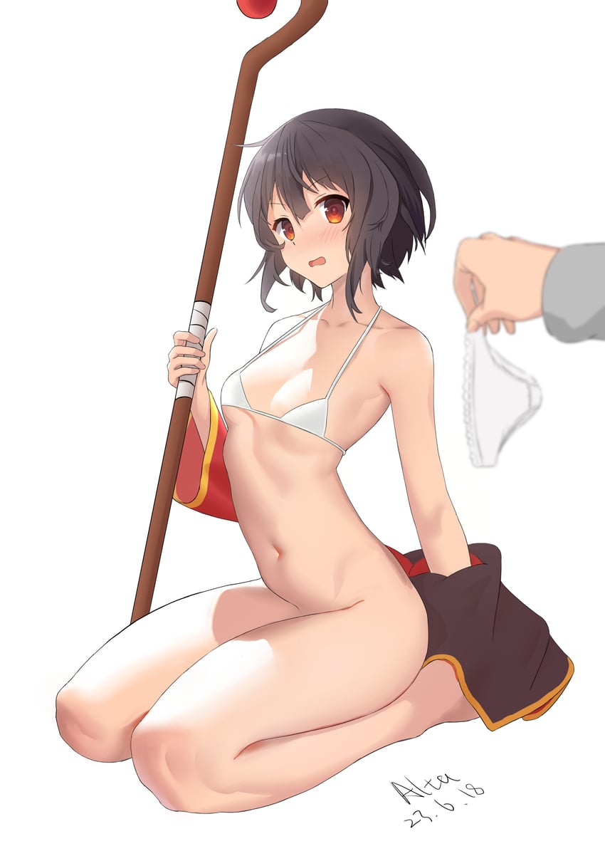 megumin (kono subarashii sekai ni shukufuku wo!) drawn by dead_knight_(20355611)