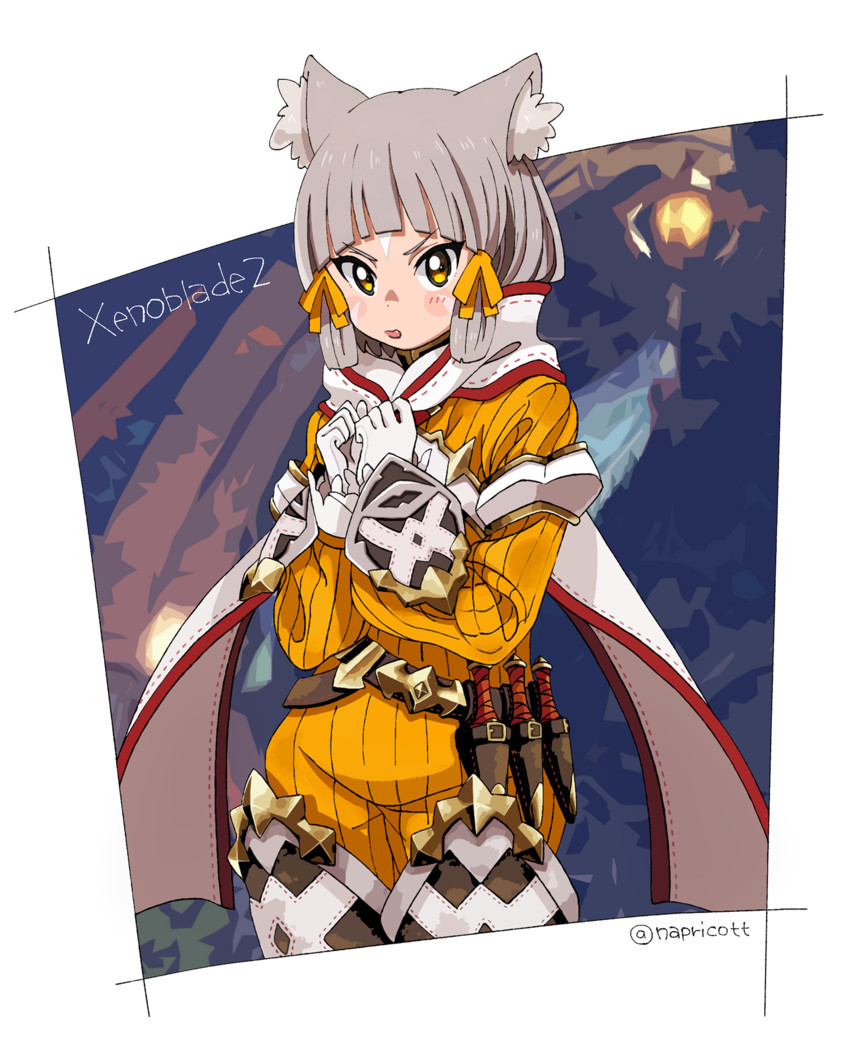 nia (xenoblade chronicles and 1 more) drawn by namigon