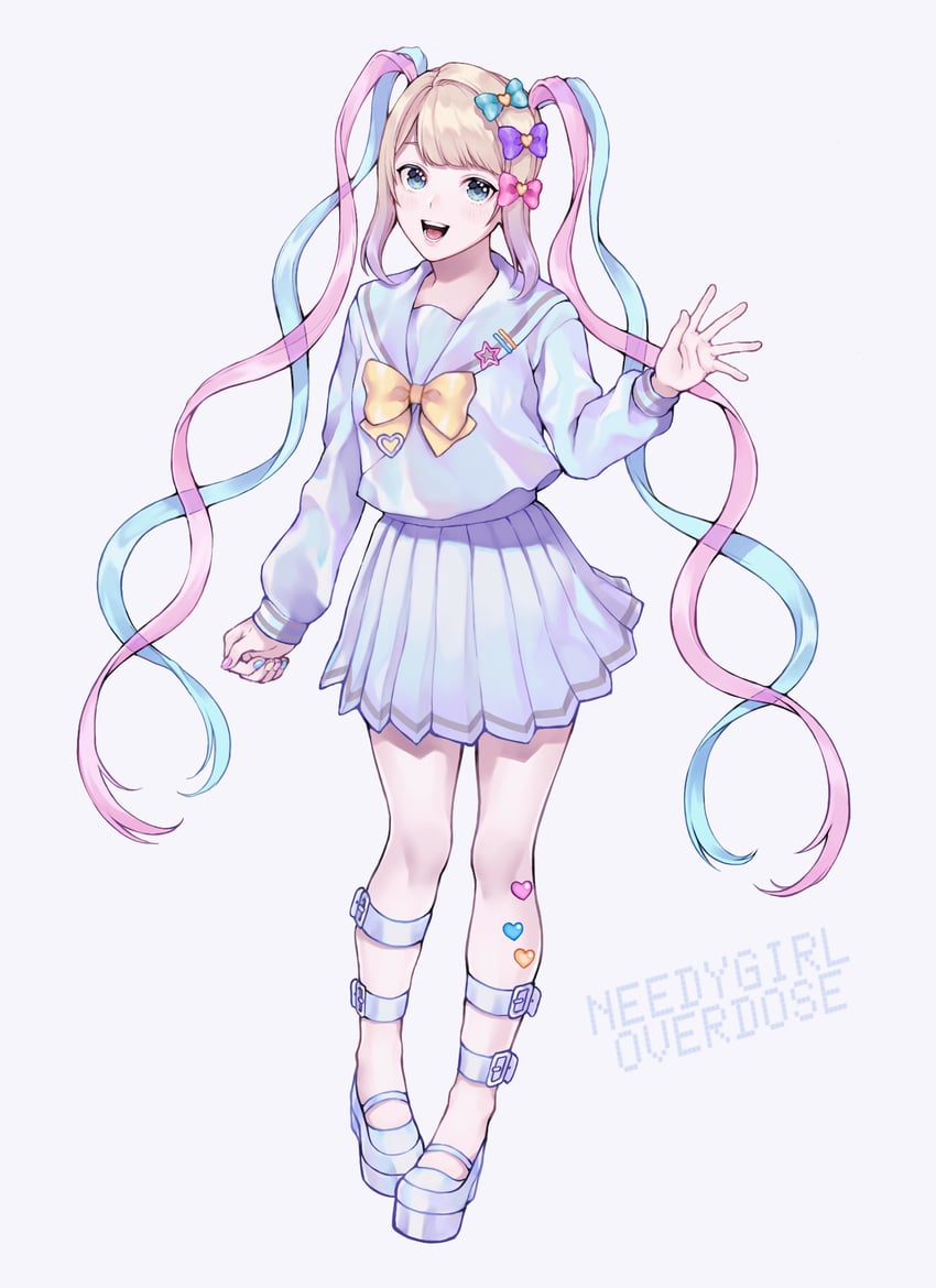 chouzetsusaikawa tenshi-chan (needy girl overdose) drawn by yayuyo_(js1ik)
