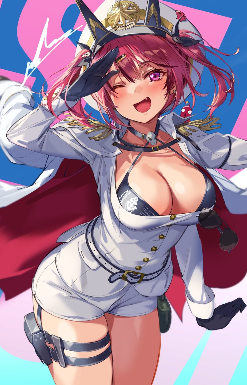 mast and morgan (goddess of victory: nikke) drawn by michairu