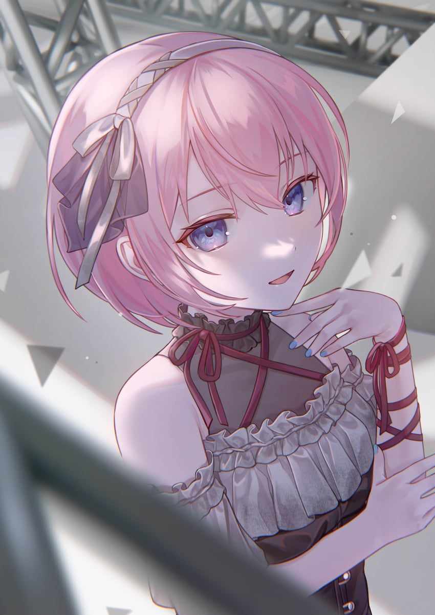 megurine luka and 25-ji luka (vocaloid and 1 more) drawn by vs0mr