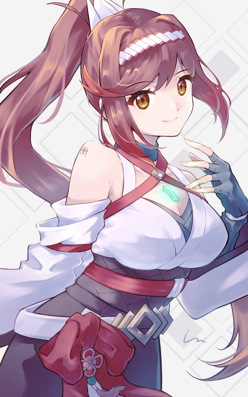 glimmer (xenoblade chronicles and 2 more) drawn by yuni_(unitary_580)