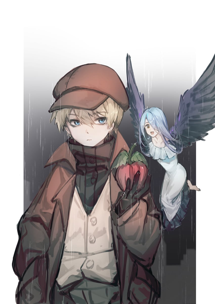 kuuro the cautious and cuneigh the wanderer (ishura) drawn by hongcai_rainbow