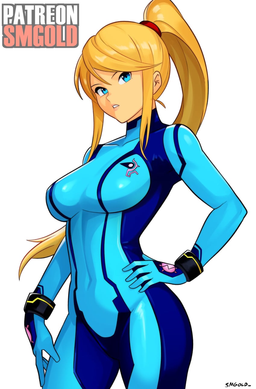 samus aran (super smash bros. and 1 more) drawn by smgold