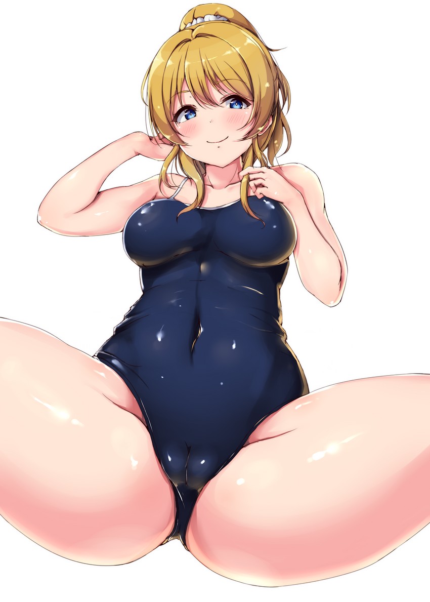 ayase eli (love live! and 1 more) drawn by shinonon_(iso_shino)