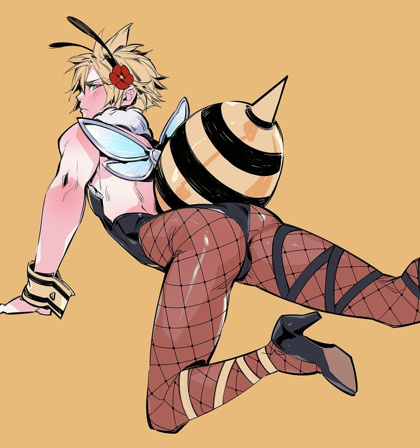 cloud strife (final fantasy and 2 more) drawn by chocobobun