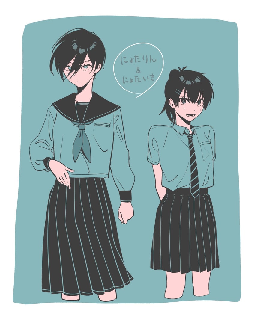 isagi yoichi and itoshi rin (blue lock) drawn by blue_tkse