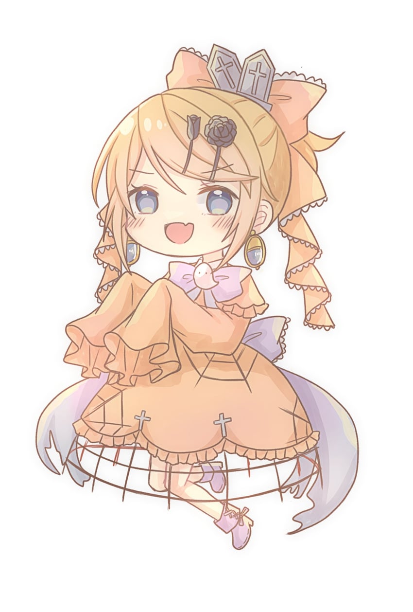 kagamine rin and riliane lucifen d'autriche (vocaloid and 2 more) drawn by aquamarinu