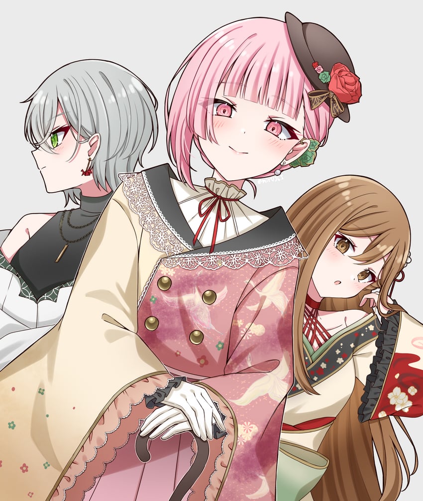 meiko, akiyama mizuki, hinomori shiho, and leo/need meiko (vocaloid and 1 more) drawn by mirumiru_(miru36i)