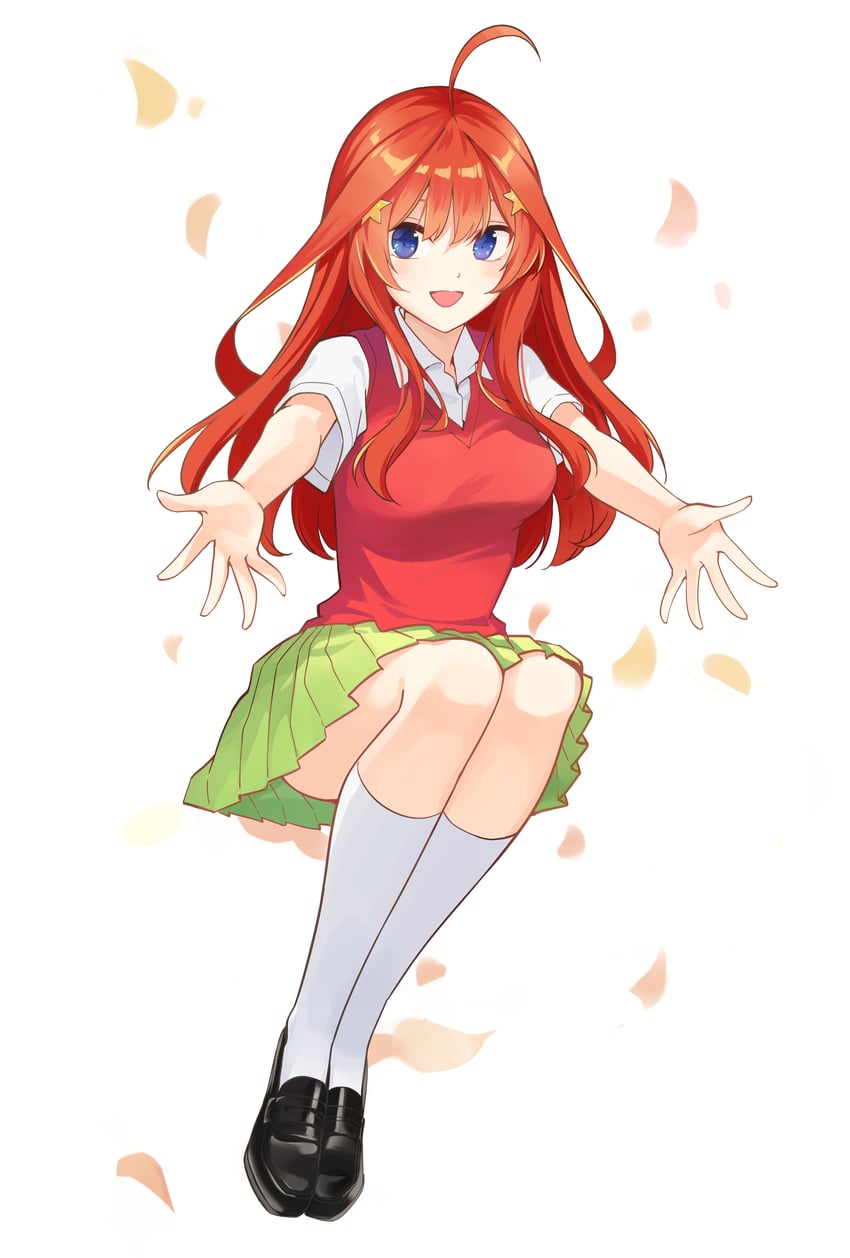 nakano itsuki (go-toubun no hanayome) drawn by meijin_kusano