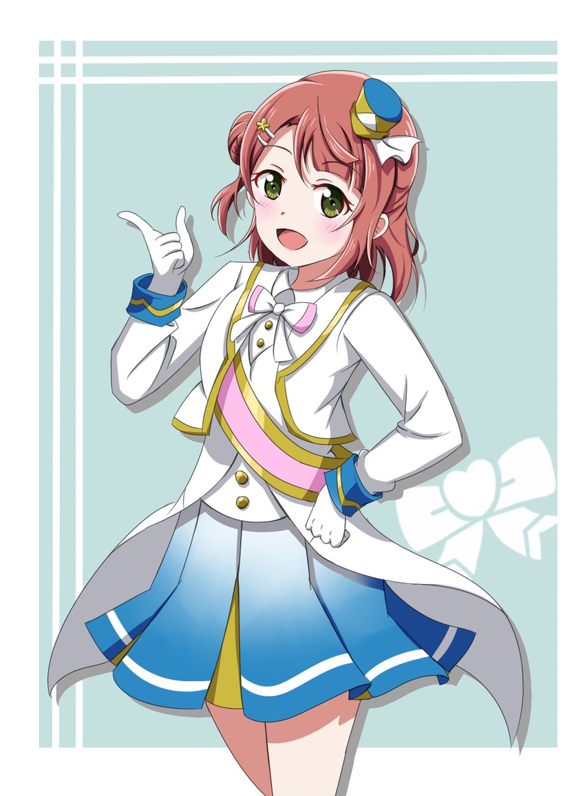 uehara ayumu (love live! and 1 more) drawn by ai_style