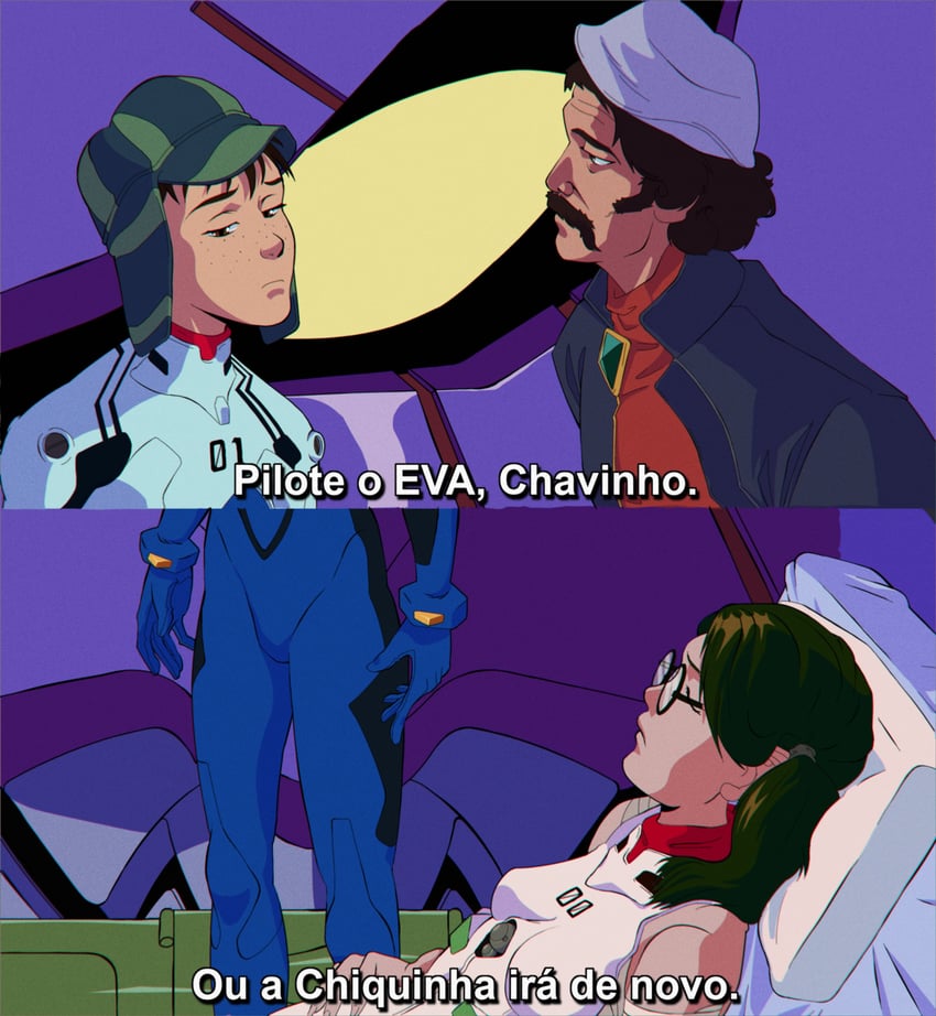 ayanami rei, ikari shinji, eva 01, ikari gendou, don ramon, and 2 more (neon genesis evangelion and 1 more) drawn by jay_rose018