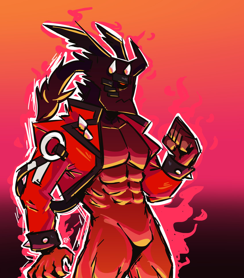 sol badguy (guilty gear and 1 more) drawn by ionicisaac