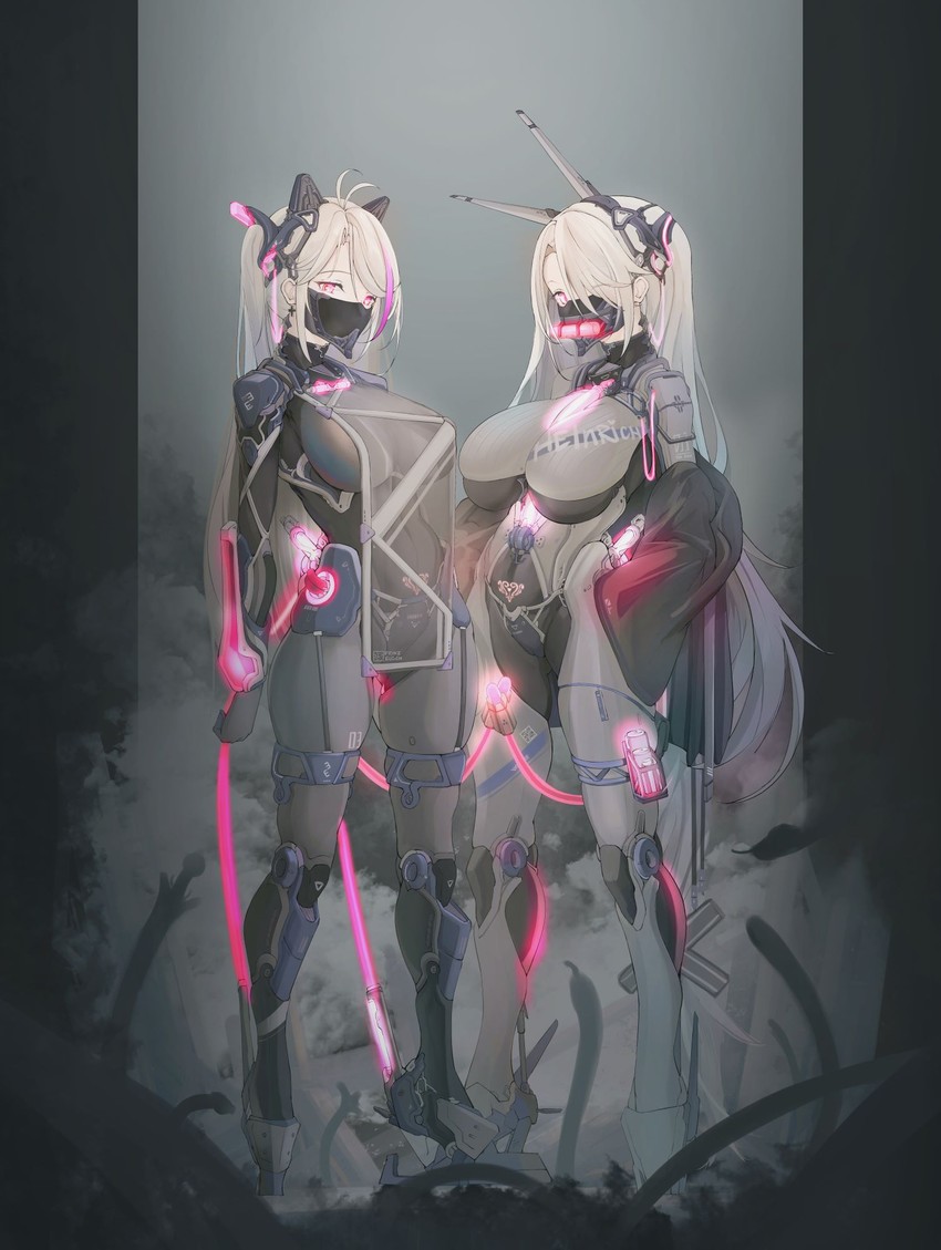 prinz eugen and prinz heinrich (azur lane) drawn by yusha_m