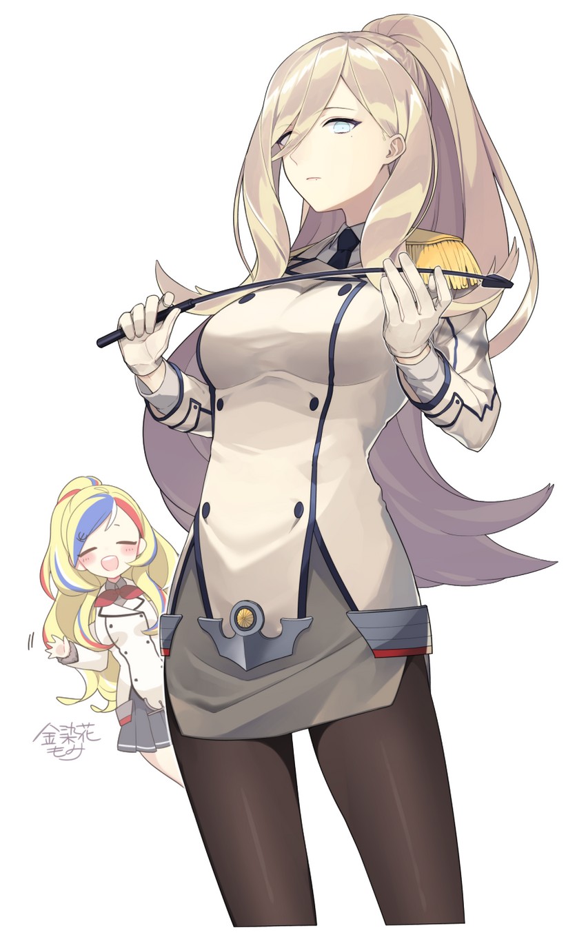kashima, katori, richelieu, and commandant teste (kantai collection) drawn by kinsenka_momi
