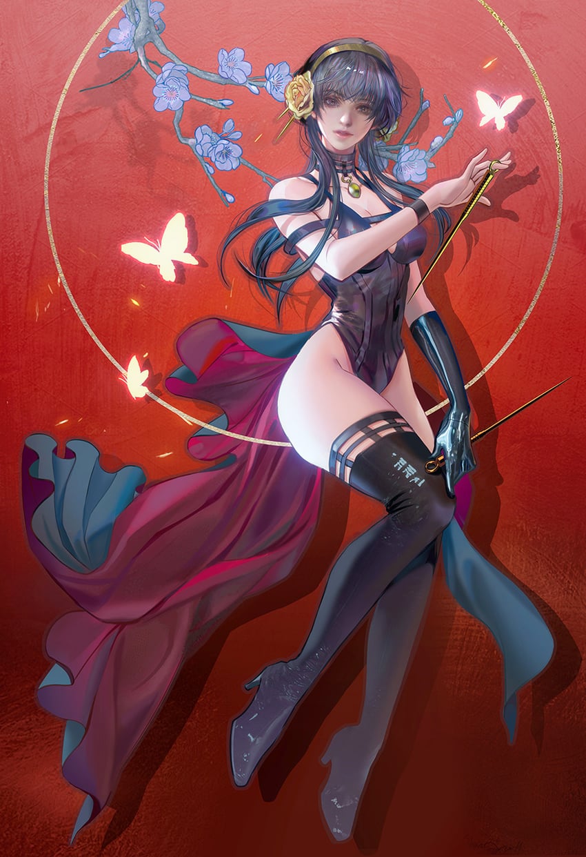 yor briar (spy x family) drawn by fan_yang_(jiuge)