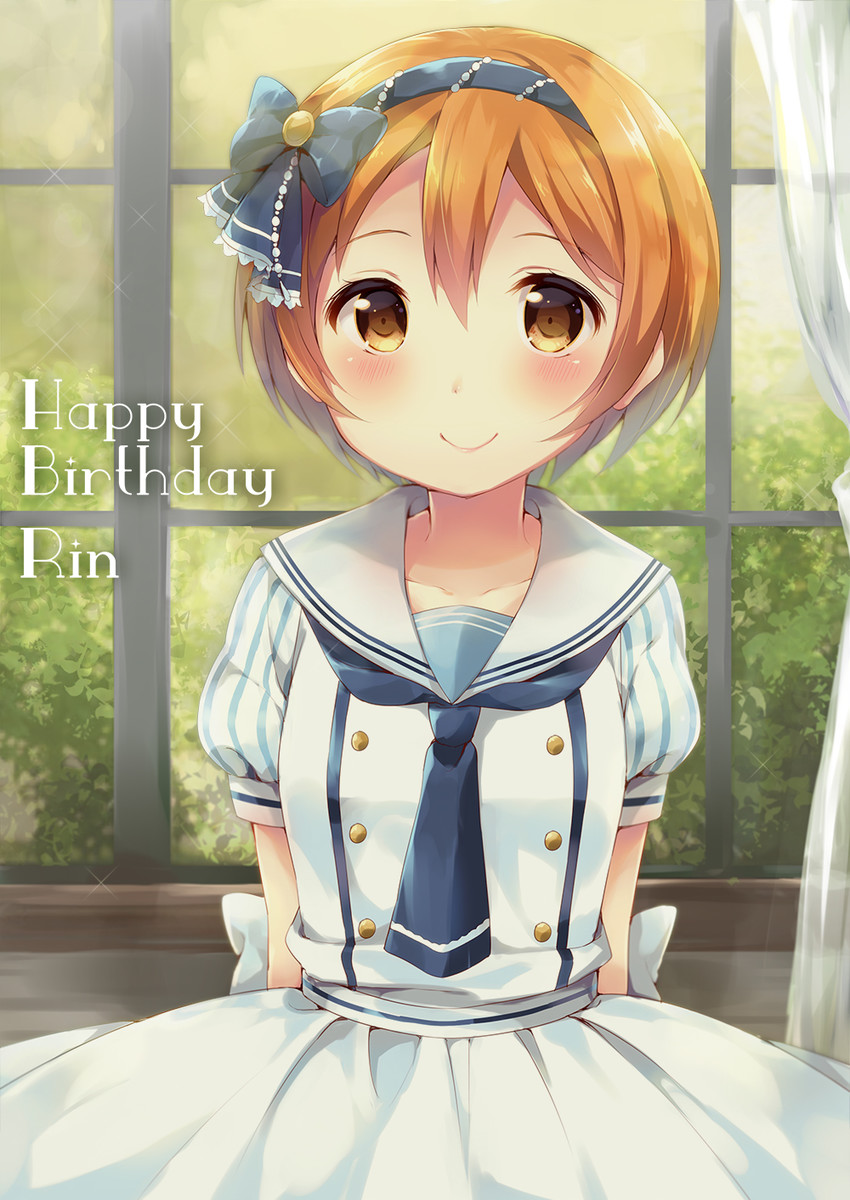 hoshizora rin (love live! and 2 more) drawn by hazuki_(sutasuta)