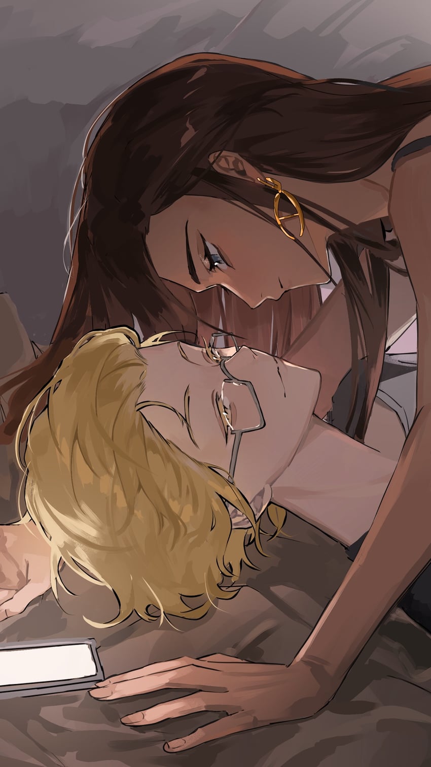 luka and hyuna (alien stage) drawn by danzhi_lingjia