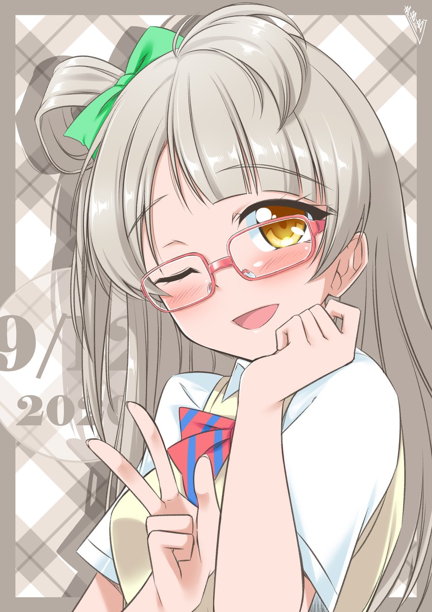 minami kotori (love live! and 1 more) drawn by bunji