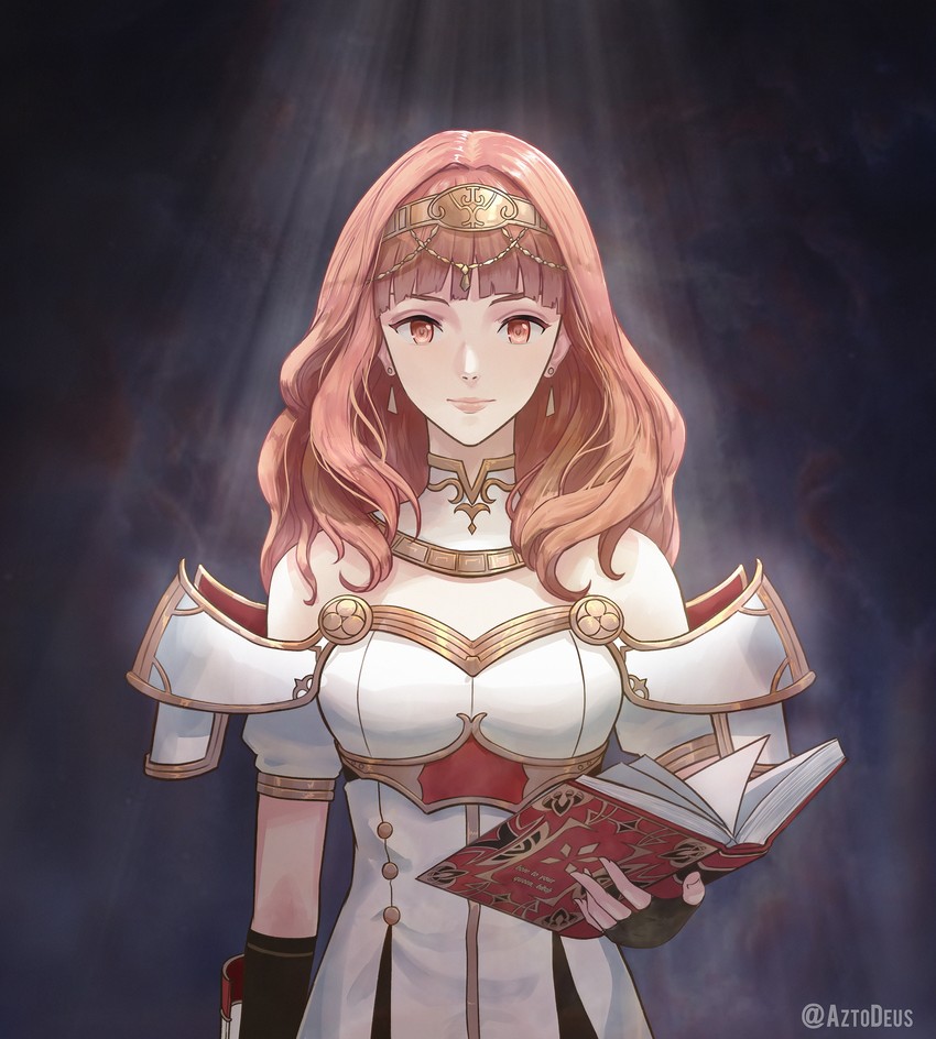 celica (fire emblem and 2 more) drawn by aztodio