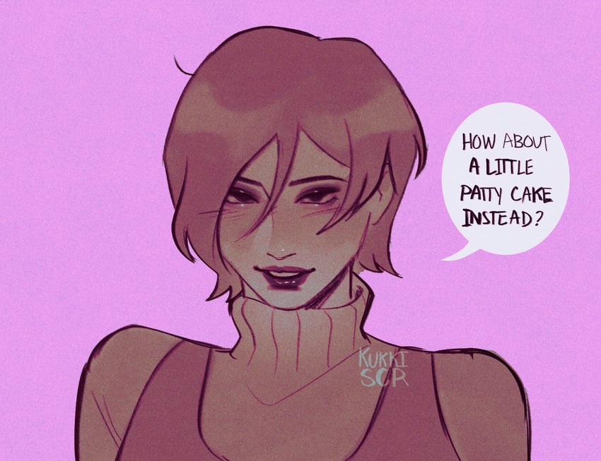 ada wong (spy x family and 2 more) drawn by khessamaya