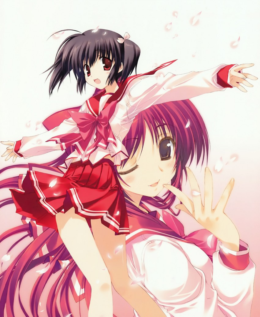 kousaka tamaki and yuzuhara konomi (to heart and 1 more) drawn by mitsumi_misato