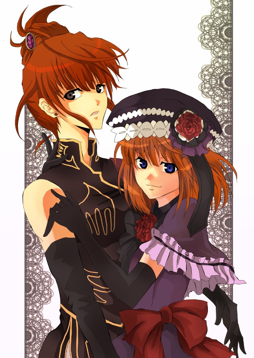 eva beatrice and ushiromiya eva (umineko no naku koro ni) drawn by mt.ichi