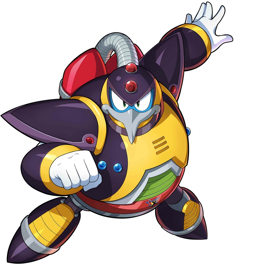 chill penguin (mega man and 3 more) drawn by mizuno_keisuke