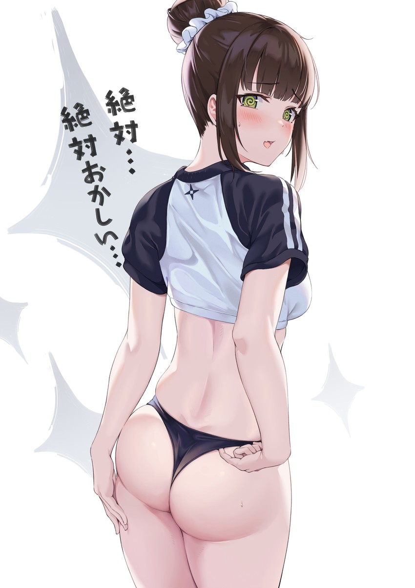 hamaguchi ayame (idolmaster and 1 more) drawn by mrpeanut_88