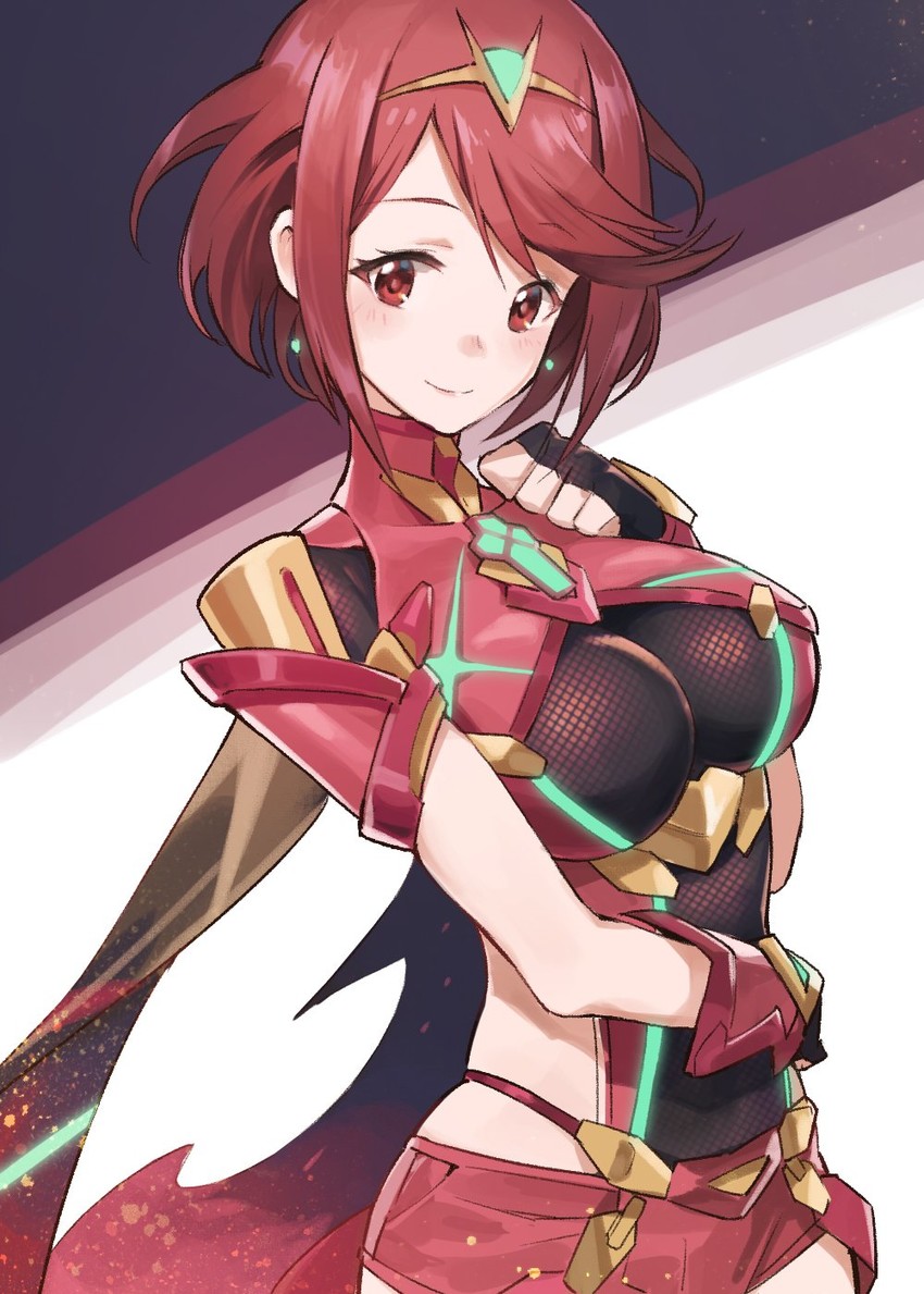 pyra (xenoblade chronicles and 1 more) drawn by tugo