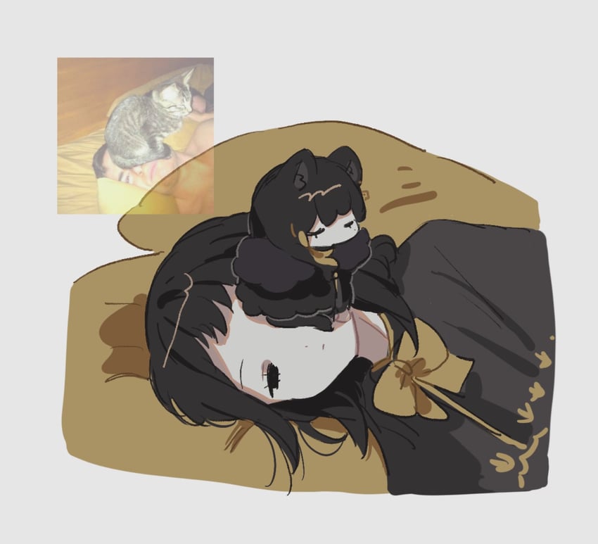 binah and zena (project moon and 1 more) drawn by ee_extension_02